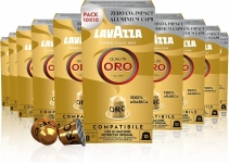 600 capsule caffè alluminio lavazza QUALITA ORO   compatibili NESPRESSO 