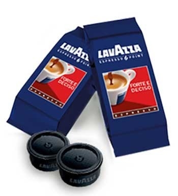 100 Cialde Caffè Lavazza espresso point FORTE E DECISO originali  (Capsule Caffè) - Img 1